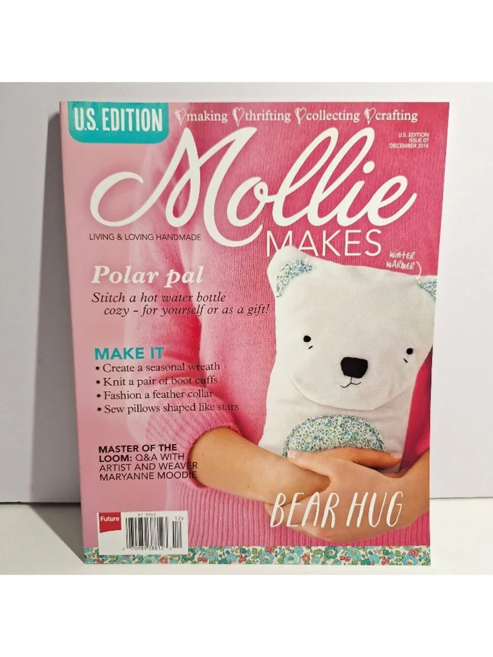 Mollie Makes Issue 7 December 2014 UK Magazine US Edition Winter Maryanne Moodie